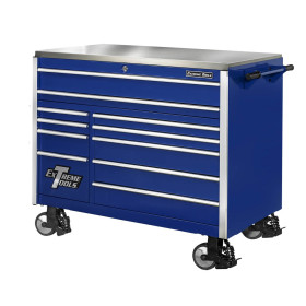 55" 11 Drawers Roller Cabinet