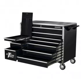 Alternative view of Extreme Tools Professional 55” 11 Drawers Roller Cabinet including Security Drawer