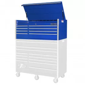Extreme Tools RX Series 55" 8 Drawers Top Chest - Blue