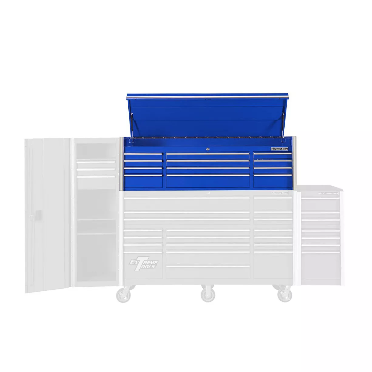 Extreme Tools® RX Series 72" 12 Drawers Top Chest - Image 19