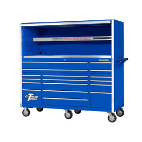 72" Roller Cabinet and Hutch