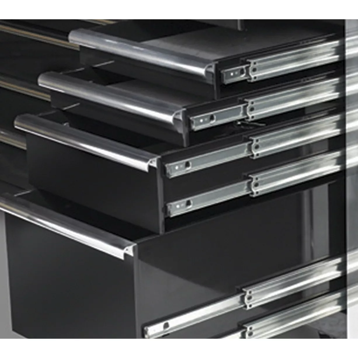 72" 17 Drawers Professional Roller Cabinet & Extreme Power Workstation Hutch Combo - Image 6