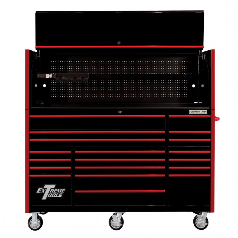 Rockin Toolboxes Exclusive 72" Roller plus 72" Hutch Combo