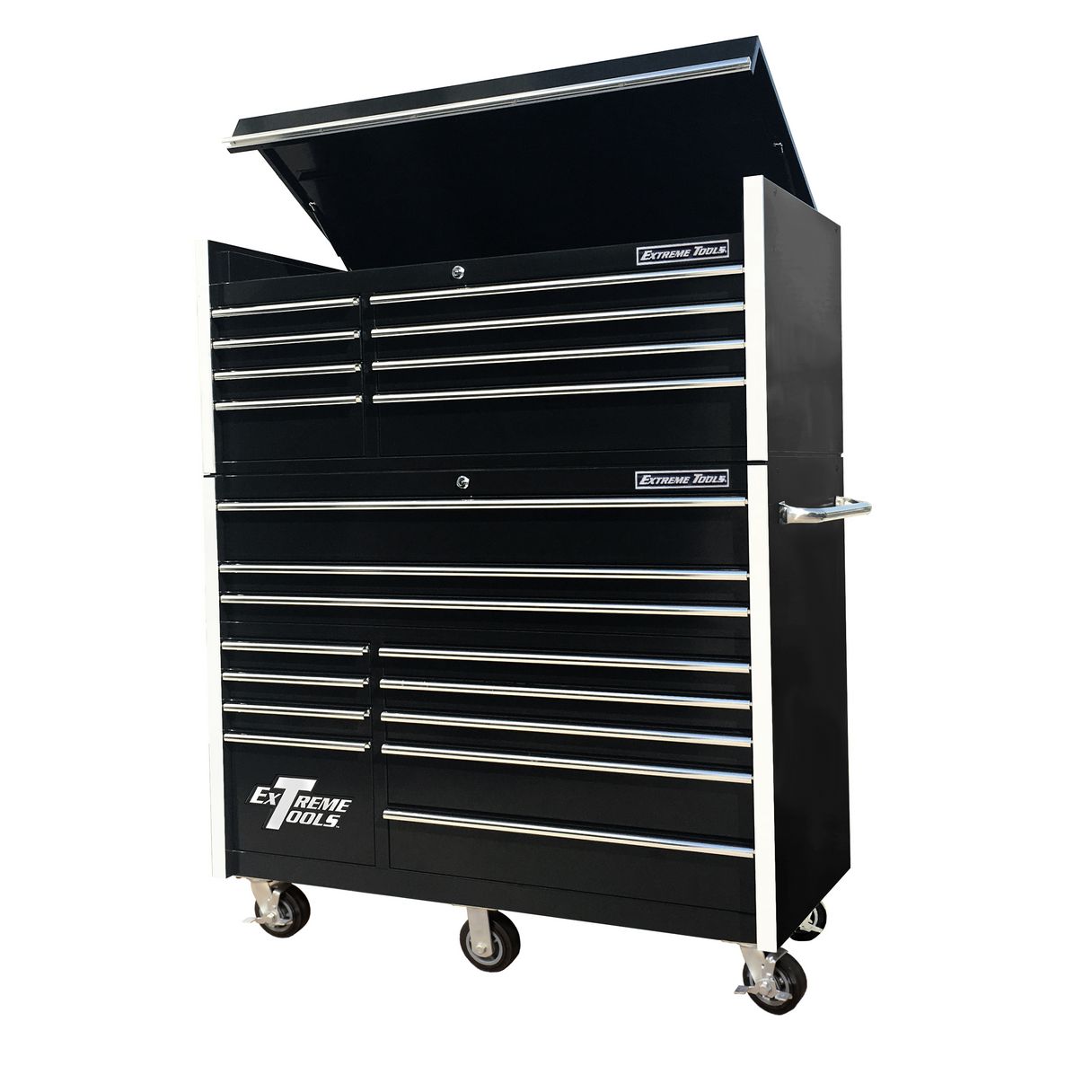 Extreme Tools Combo 55 Roller Cabinet Tool Chest Rockin