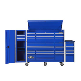 72" Roller Cabinet Top Chest Side Locker Side Box Combo