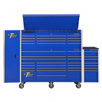 72" Roller Cabinet Top Chest Side Locker Side Box Combo