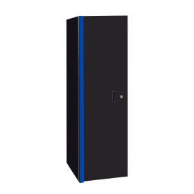 Extreme Tools® RX Series 24”W x 30”D 3 Drawer and 3 Shelf Side Locker - Black - Blue