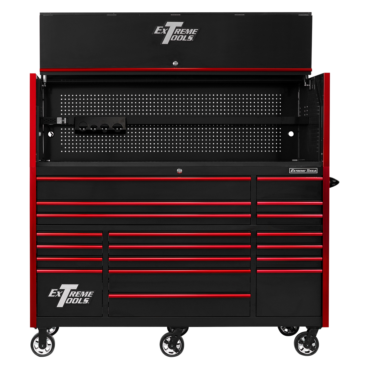RTB Exclusive Combo: 72 Roller Tool Cabinet, Top Hutch