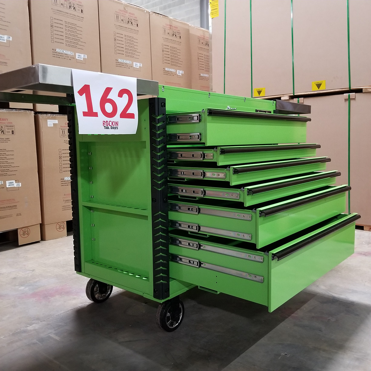 Scratch & Dent, 41" 6Drawers Tool Cart by Extreme Tools RTB