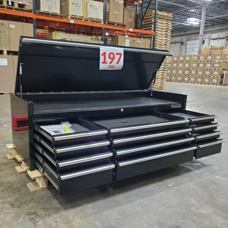 Scratch & Dent Extreme, 12 Drawers Top Chest Rockin Toolboxes