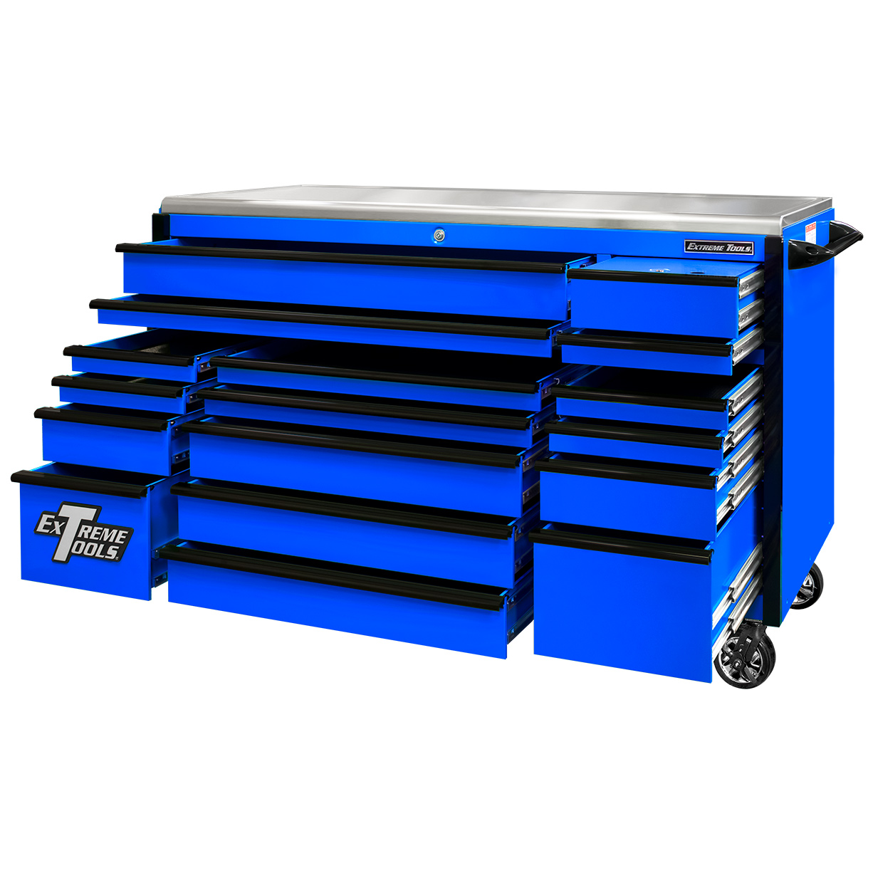 41 x 24, 11 Self-Latching Drawers Roller Cabinet - Rockin Toolboxes