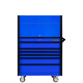DX4107HRBLBK-FRONT-CLOSED - DX 41 INCH SERIES - ROCKINTOOLBOXES
