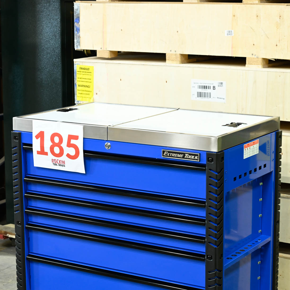 Scratch and Dent SD185-EX4106TCSBLBK - Blue Black - RockinToolboxes-06