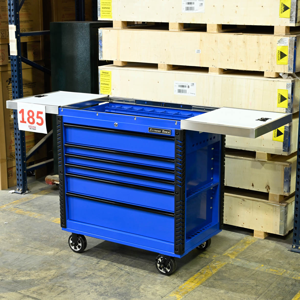 Scratch and Dent SD185-EX4106TCSBLBK - Blue Black - RockinToolboxes-07