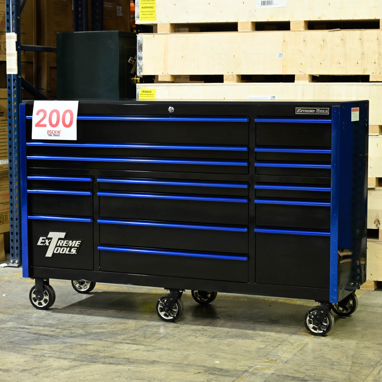 Scratch and Dent SD200-RX722519RCBKBL-X - Black Blue - RockinToolboxes-01