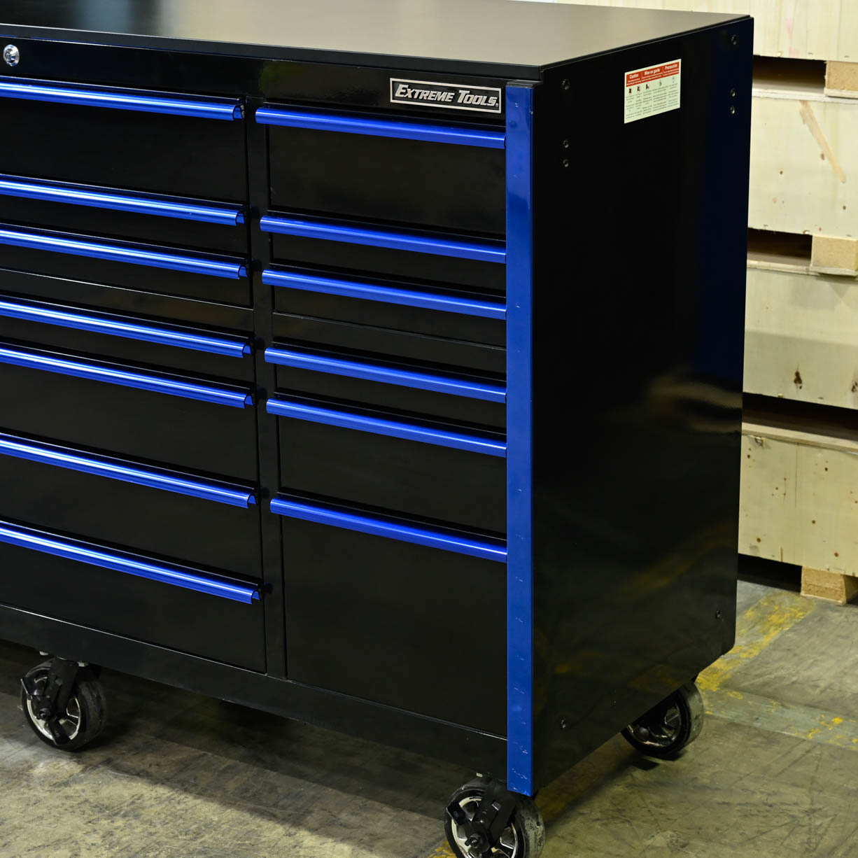 Scratch and Dent SD200-RX722519RCBKBL-X - Black Blue - RockinToolboxes-05