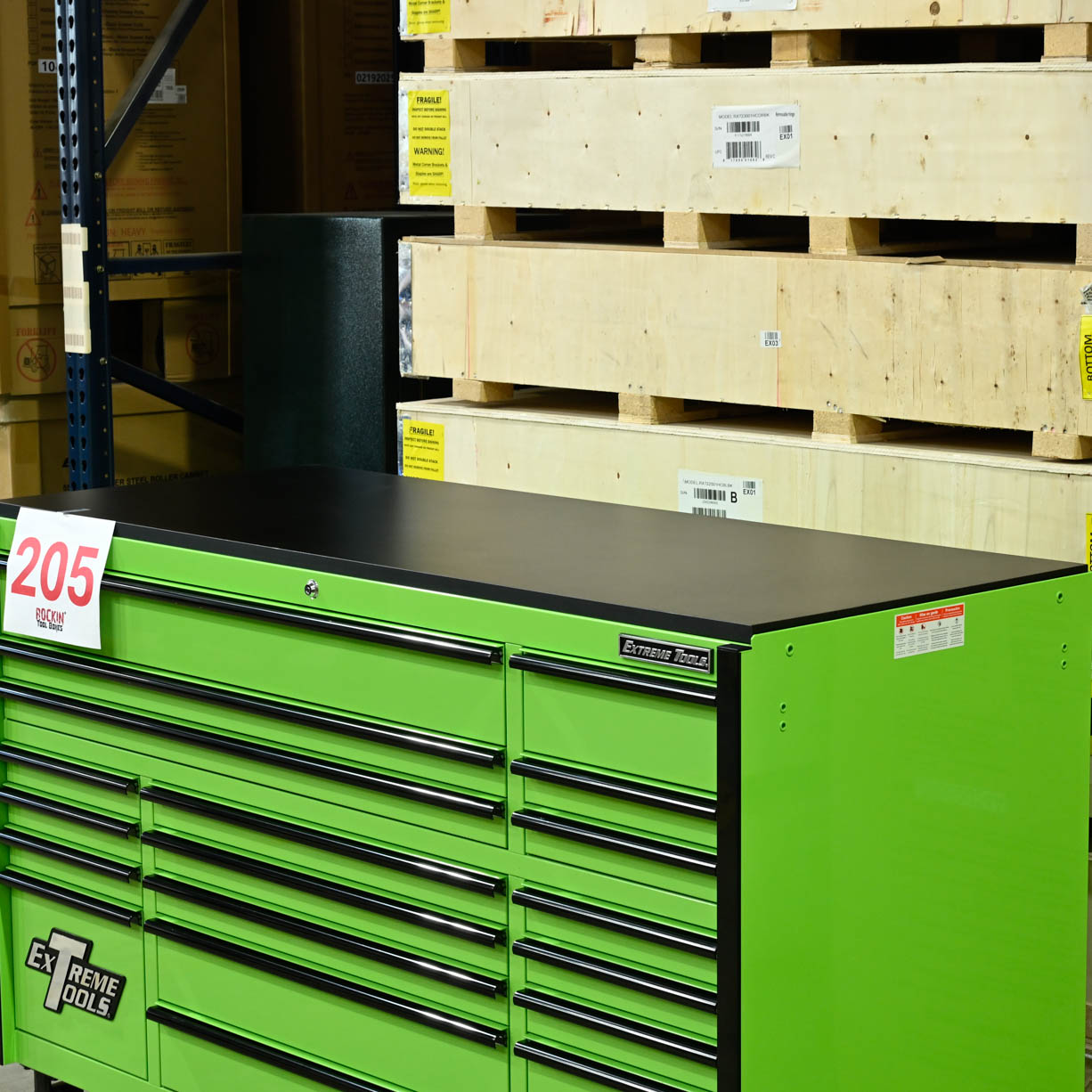 Scratch and Dent SD205-RX723019RCGNBK - Green Black - RockinToolboxes-05