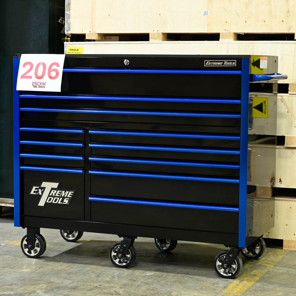 Scratch and Dent SD206-RX552512RCBKBL - Black Blue - RockinToolboxes-10