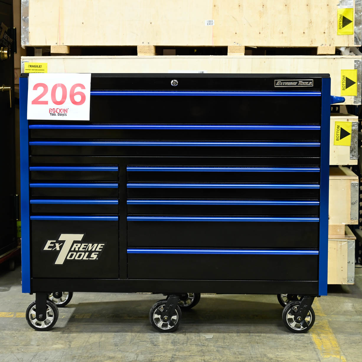 Scratch and Dent SD206-RX552512RCBKBL - Black Blue - RockinToolboxes-11