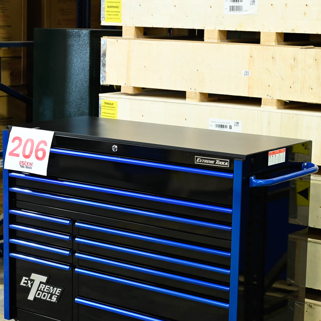 Scratch and Dent SD206-RX552512RCBKBL - Black Blue - RockinToolboxes-14