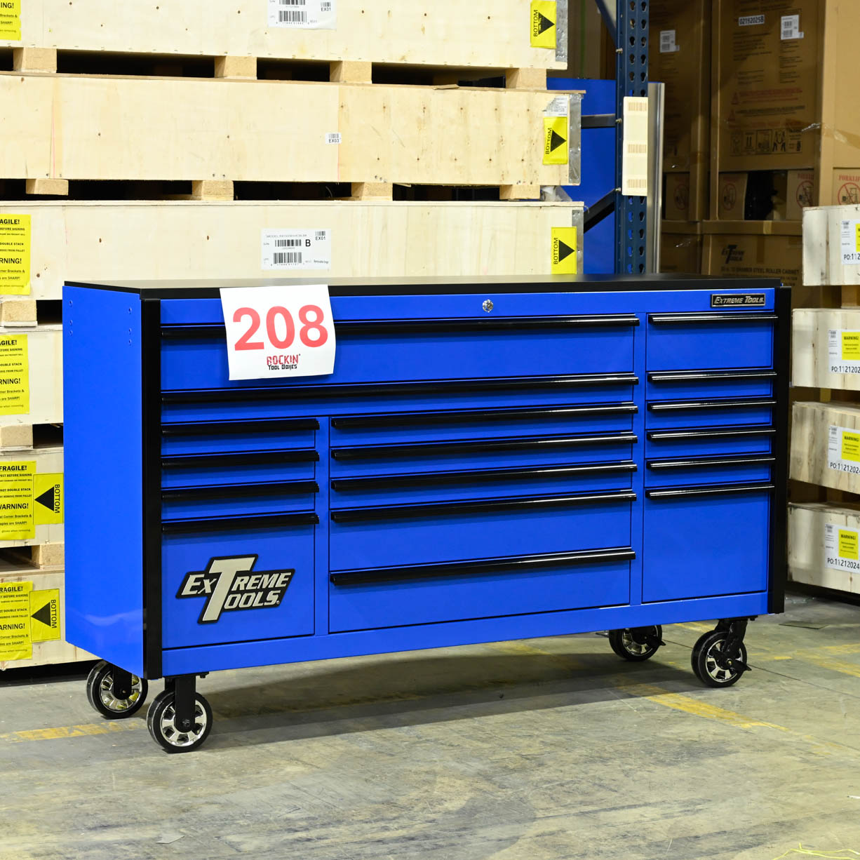 Scratch and Dent SD208-DX722117RCBLBK - Blue Black - RockinToolboxes-04