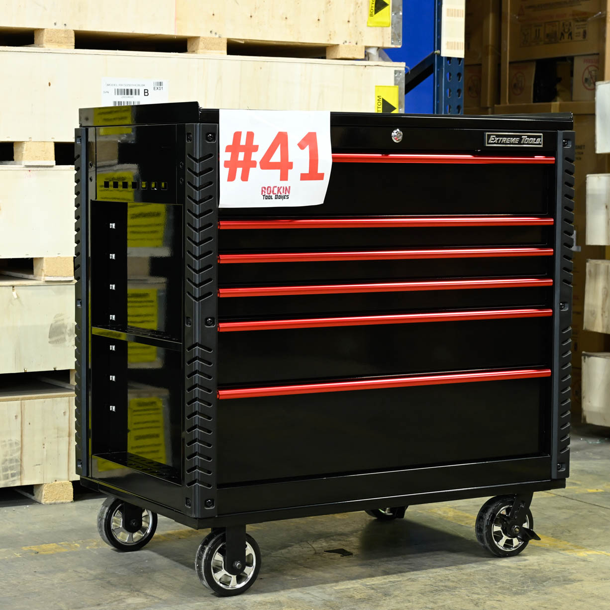 Scratch and Dent SD41-EX4106TCBKRD - Black Red - RockinToolboxes-06